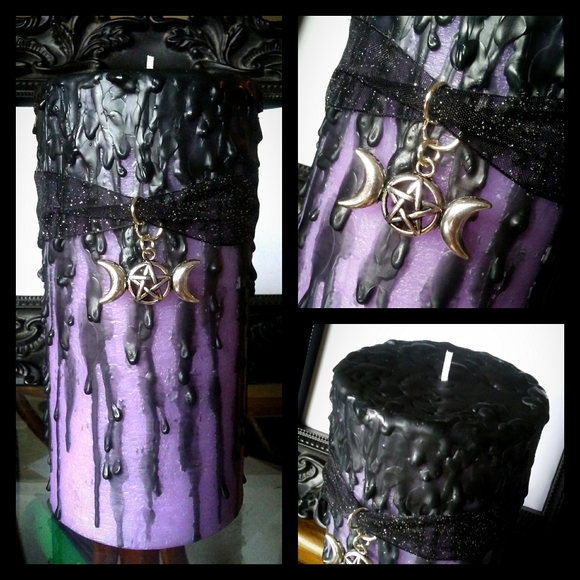 Magic Potion Other - 🖤💜Hand Poured Witch's Spell Candle
